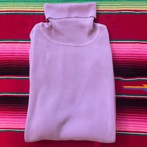 Ann Taylor L Silk Lavender Sweater | Pre-owned